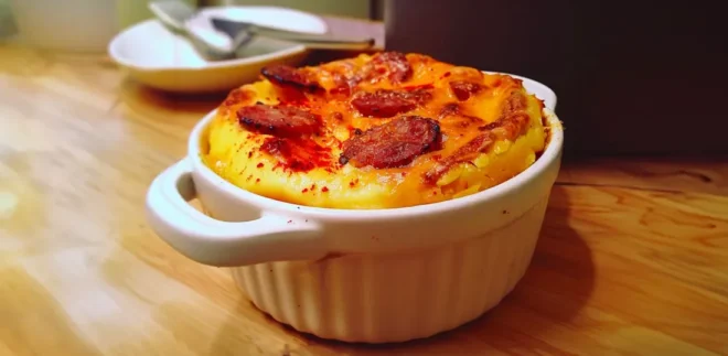 Flan aux Poivrons et Chorizo