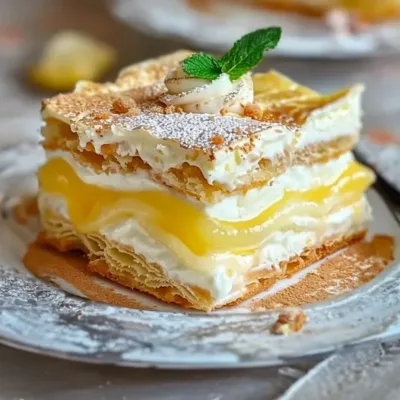 Gâteau au Citron façon Éclair sans Cuisson