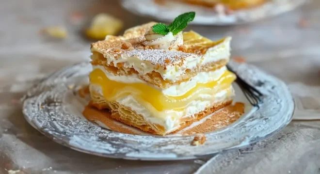 Gâteau au Citron façon Éclair (sans cuisson)