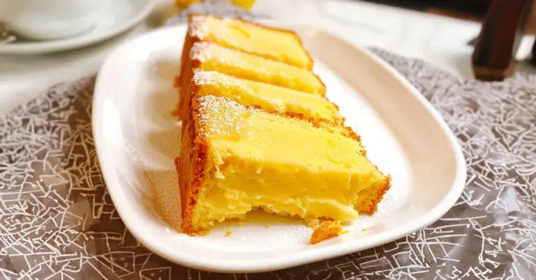Gâteau Parfait au Citron