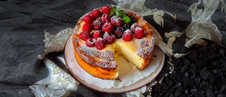 Gâteau Rapide et Crémeux avec 3 Yaourts et 2 Œufs