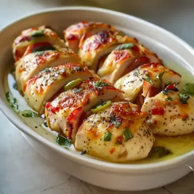 Poulet Hasselback Savoureux et Facile