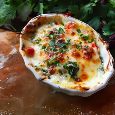 Huîtres Gratinées au Four : Délice Croustillant