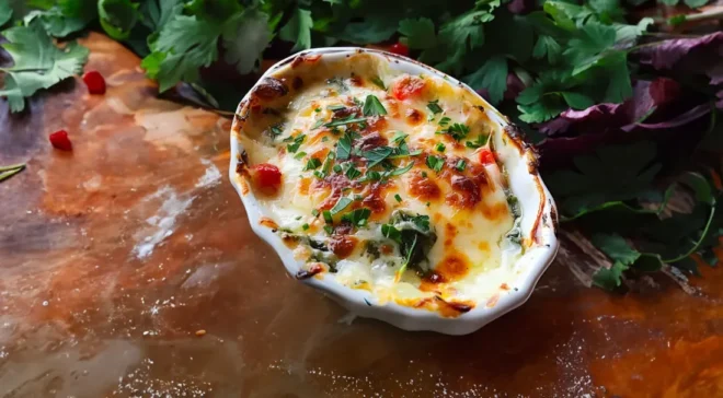 Huîtres Gratinées au Four : Délice Croustillant