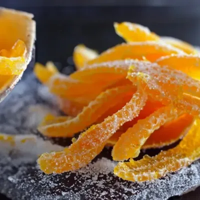Bonbons de Pelures d'Oranges Maison