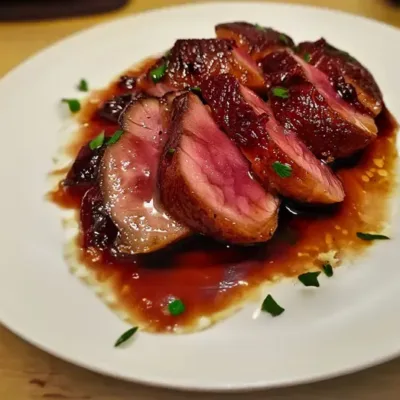 Magret de Canard au Miel et Vinaigre Balsamique