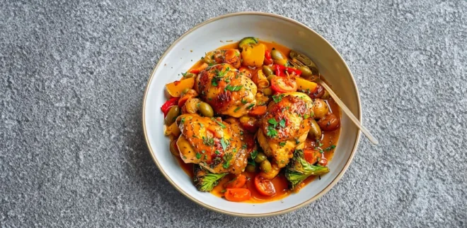 Mijoté de Poulet aux Légumes
