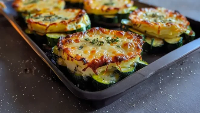 Moelleux au Chèvre et à la Courgette