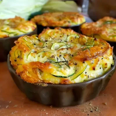 Moelleux au Chèvre et à la Courgette : Recette Savoureuse
