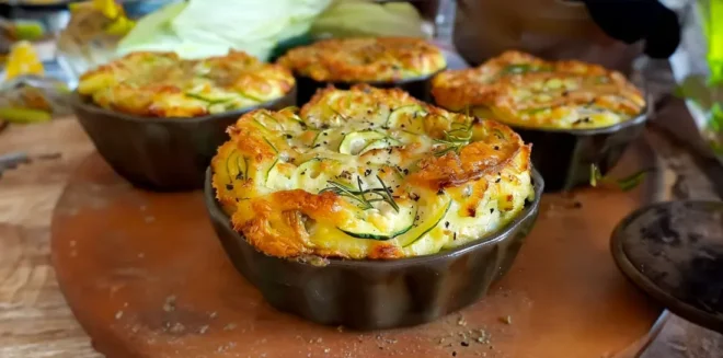 Moelleux au Chèvre et à la Courgette : Recette Savoureuse