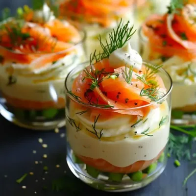 Mousse d’Asperge au Saumon Fumé - Élégance et Saveurs