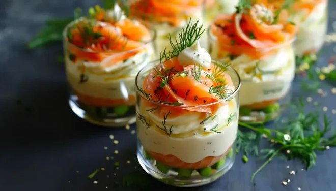 Mousse d’Asperge au Saumon Fumé - Élégance et Saveurs