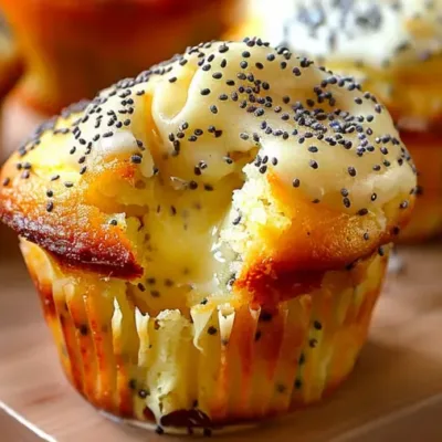 Muffins Citron et Graines de Pavot Délicieux