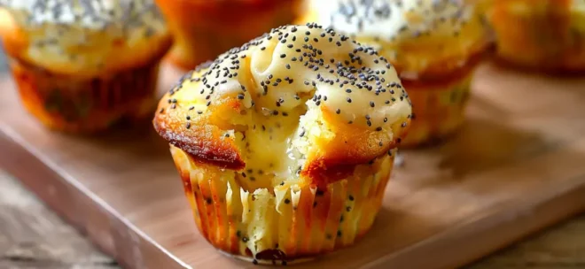 Muffins Citron et Graines de Pavot