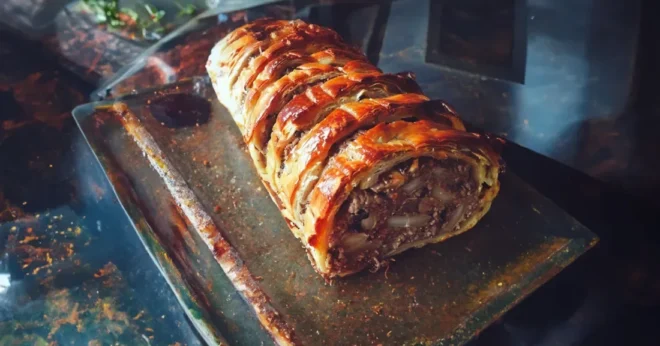 Pain de Viande en Croûte Feuilletée – Un Festin Familial
