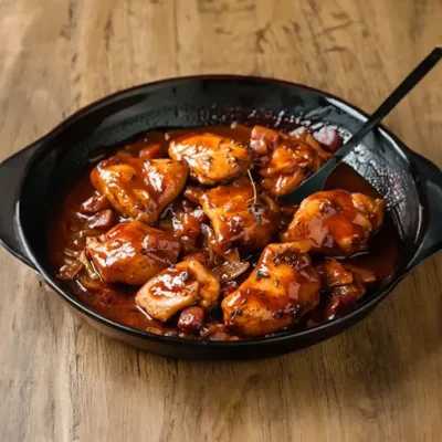 Recette de Poulet au Vin Savoureux