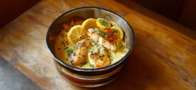 Sauce au Citron pour Poisson