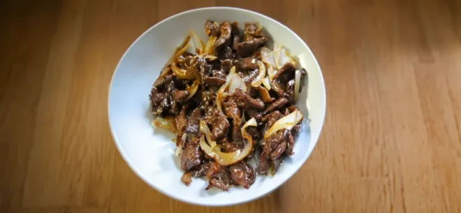 Sauté de Bœuf et d’Oignons