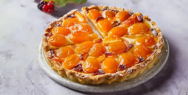 Tarte d&rsquo;été aux abricots
