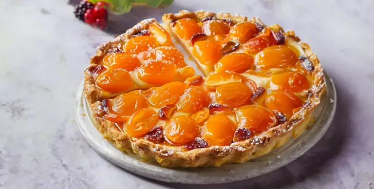 Tarte d’été aux abricots
