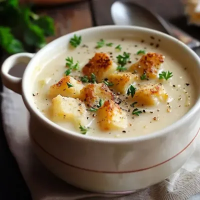 Velouté de Chou-fleur Crémeux : Recette Facile