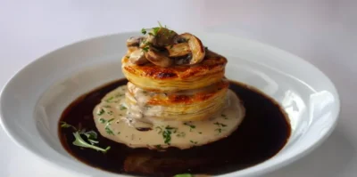 Vol-au-Vent au Poulet et Champignons