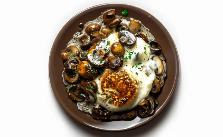 Bœuf Mijoté aux Champignons et Fromage