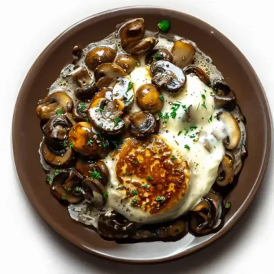 Bœuf Mijoté aux Champignons et Fromage Savoureux