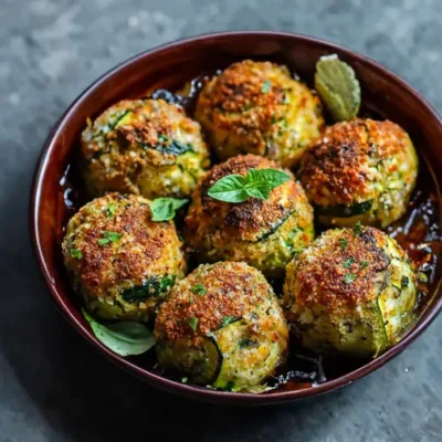 Boulettes de Courgettes au Four Savoureuses