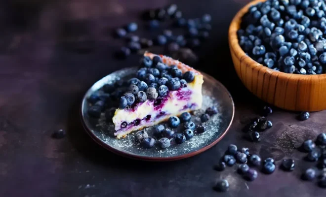 Cake Moelleux au Skyr et Myrtilles - Recette Facile