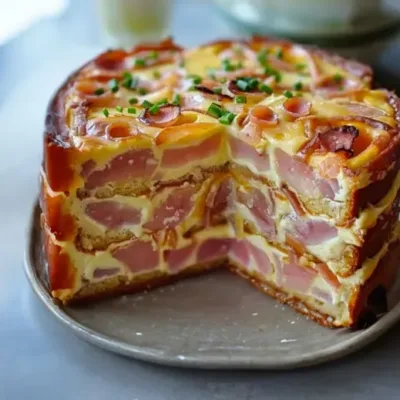 Cake Salé au Jambon et Gruyère : Recette Facile
