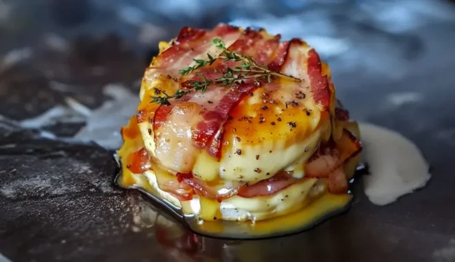 Camembert Enrobé De Bacon : Un Délice Fondant Et Croustillant
