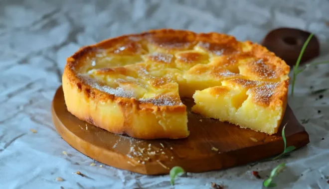 Clafoutis à l’Ananas et Noix de Coco Exotique