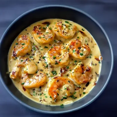 Crevettes à l'Ail et Lait de Coco : Saveurs Exotiques