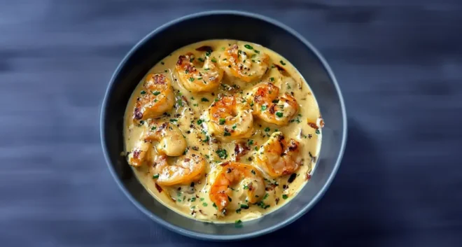 Crevettes à l’Ail et Lait de Coco : Une Explosion de Saveurs Exotiques