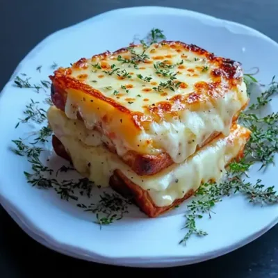 Croque Monsieur Montagnard : Un délice réconfortant