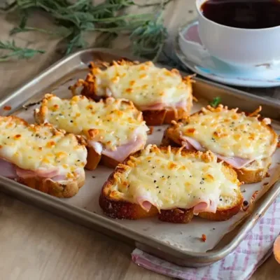 Croques-Monsieur au Four de Ma Grand-Mère