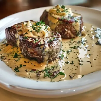 Filet de Bœuf à la Crème aux Échalotes