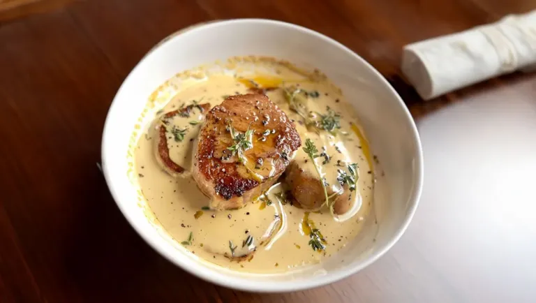 Filet Mignon de Porc à la Moutarde au Thym