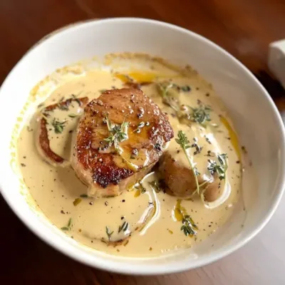 Filet Mignon de Porc à la Moutarde au Thym