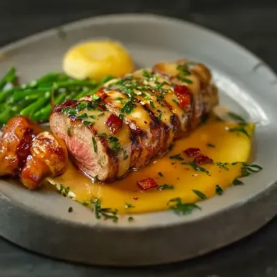 Filet Mignon de Porc au Boursin : Tendre et Savoureux