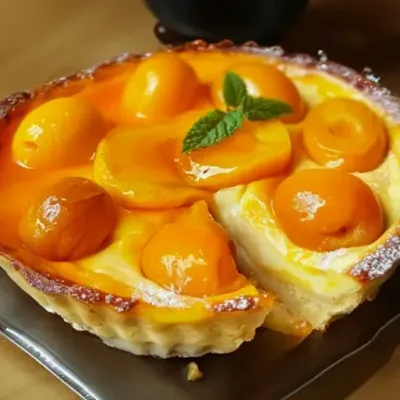 Flan aux Abricots : Dessert Fruité et Crémeux