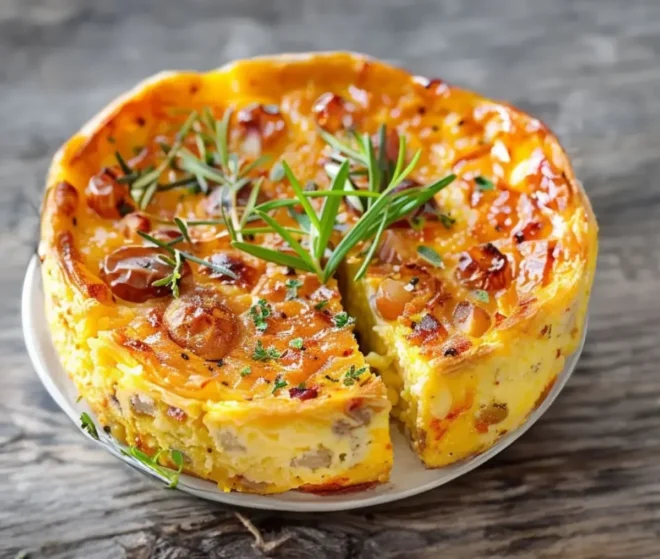 Flan Provençal aux Légumes d’Été