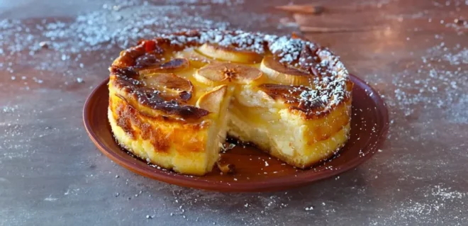 Gâteau Flan aux Pommes : Un vrai délice