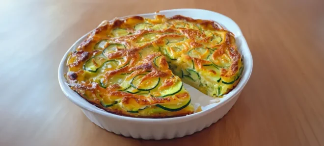 Gâteau Invisible aux Courgettes