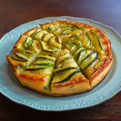 Gâteau Invisible aux Courgettes Savoureux
