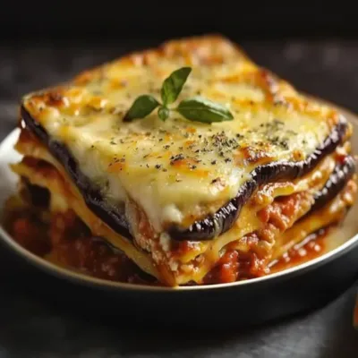 Lasagnes d'Aubergines Légères et Savoureuses