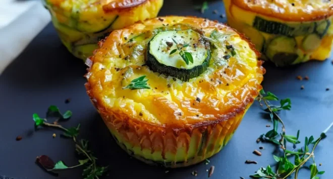Moelleux au Chèvre et à la Courgette : Un Délice Salé Prêt en 40 Minutes