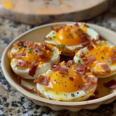Œufs Cocotte au Reblochon et Lardons : Délice Savoureux