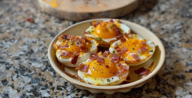 Œufs Cocotte au Reblochon et Lardons : Délice Savoureux